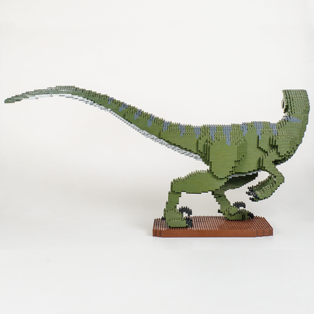 Velociraptor brick construction kit by JEKCA. Australian Museum Shop online