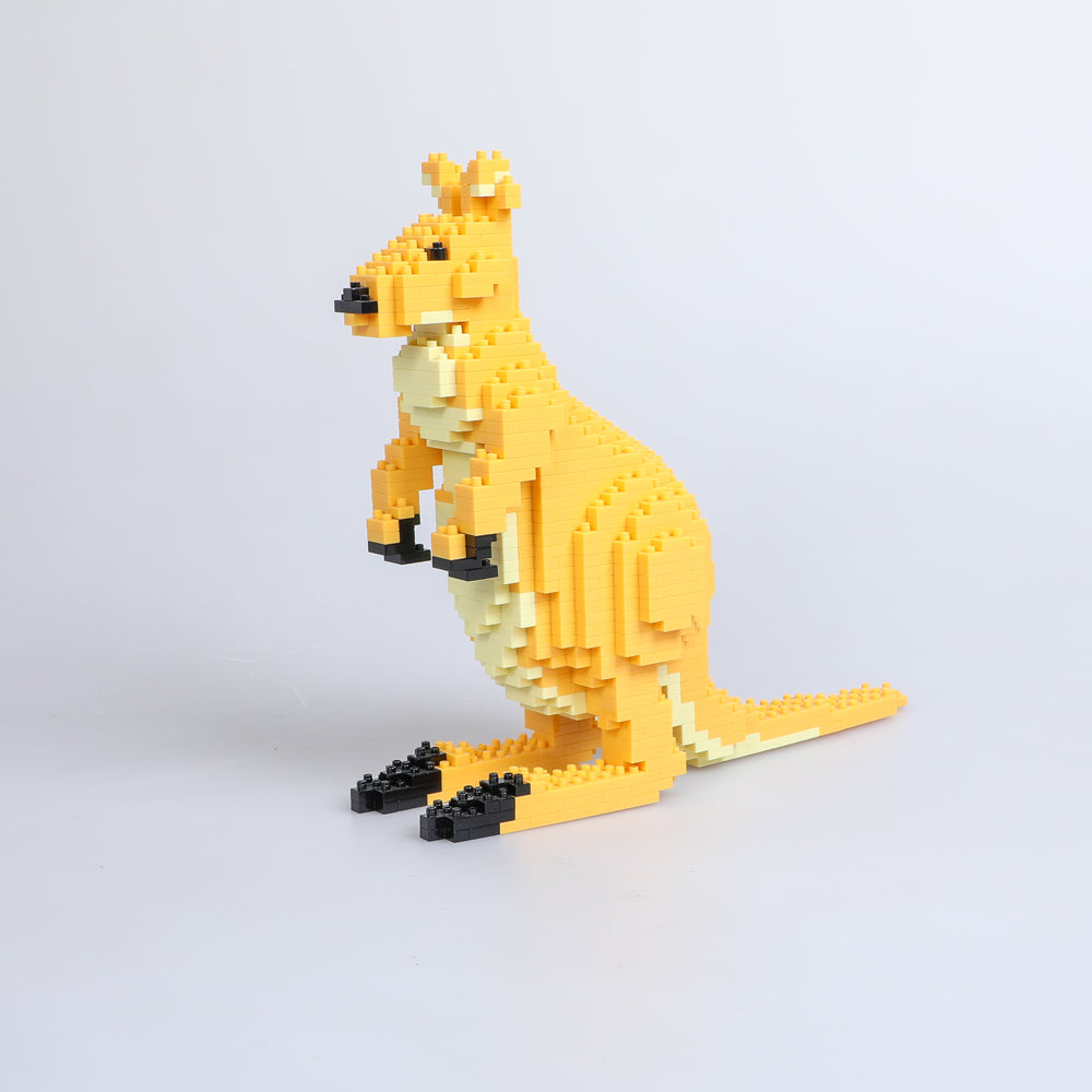 Kangaroo construction brick build it yourself model kit  Australian Museum shop online