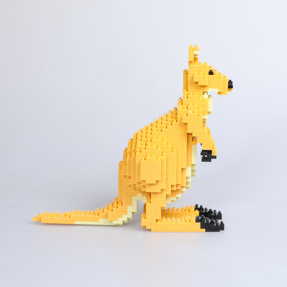 Kangaroo construction brick build it yourself model kit  Australian Museum shop online