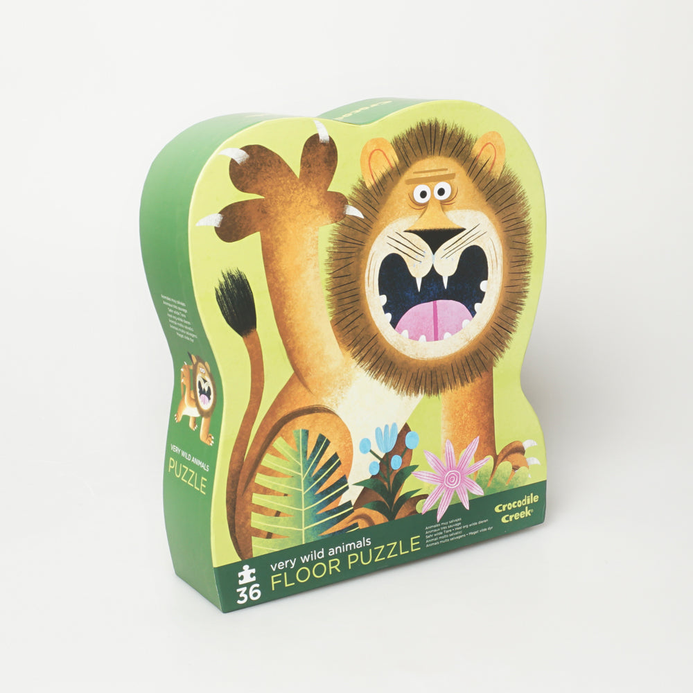 Very wild animals jigsaw floor puzzle photographed on white background. Australian Museum  shop online