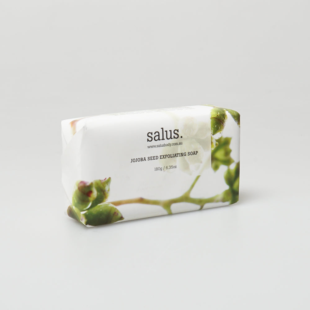 Jojoba seed exfoliating soap, Salus. Australian museum shop online