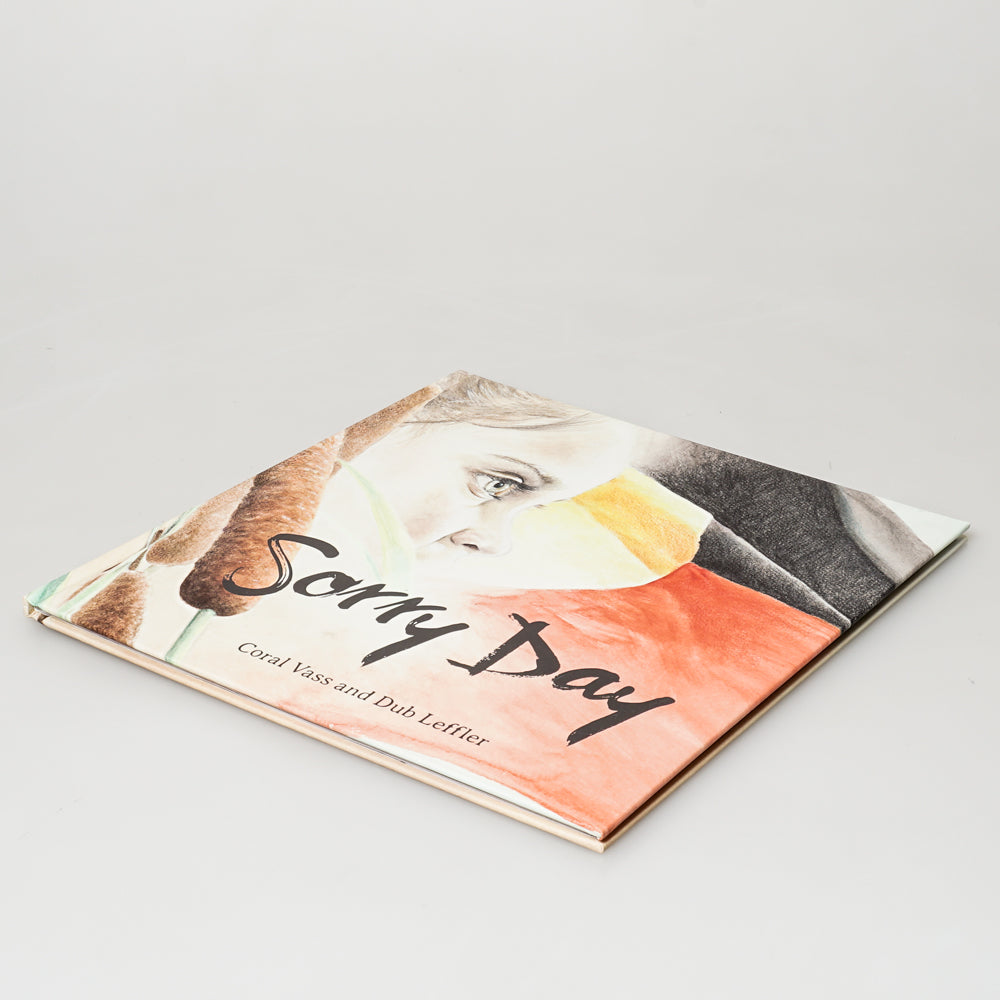 Sorry day book on white background for Australian Museum Shop online