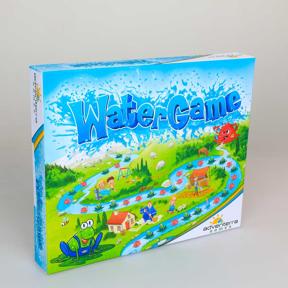 WAter game for skills and focus. Box photographed on white background Australian museum shop online