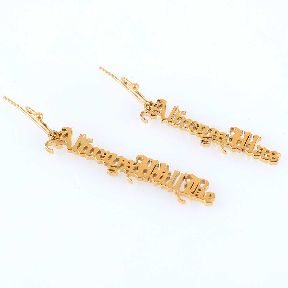 Always was always will be gold plated earrings by David Doyle. Australian Museum Shop online