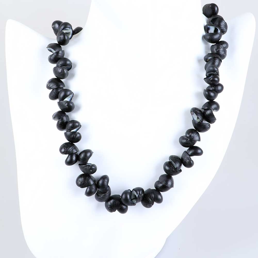 Black crow shell necklace Jeanette James, Australian Museum Shop Online