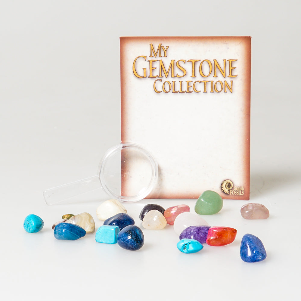 gemstone collection and magnifying glass Australian Museum shop online