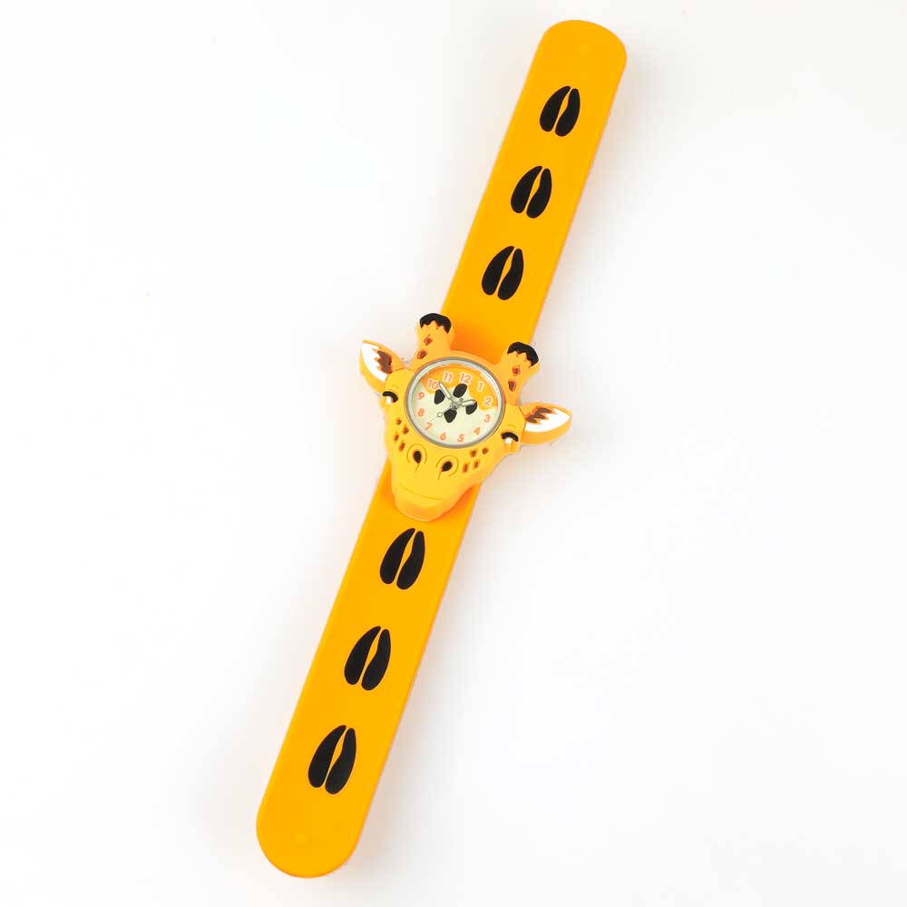 Giraffe shaped children's snap-on wristwatch Australian Museum Shop online