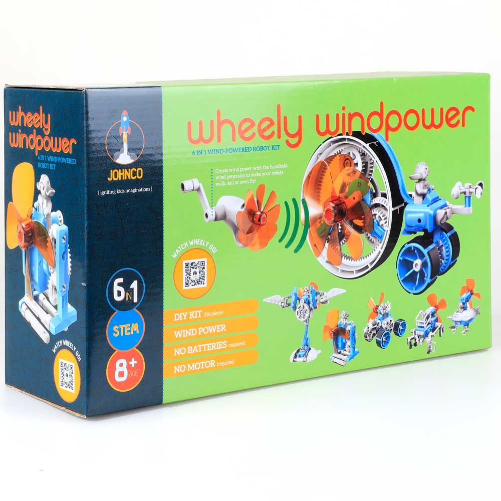 Wheely windpower robotics kit Australian Museum Shop online