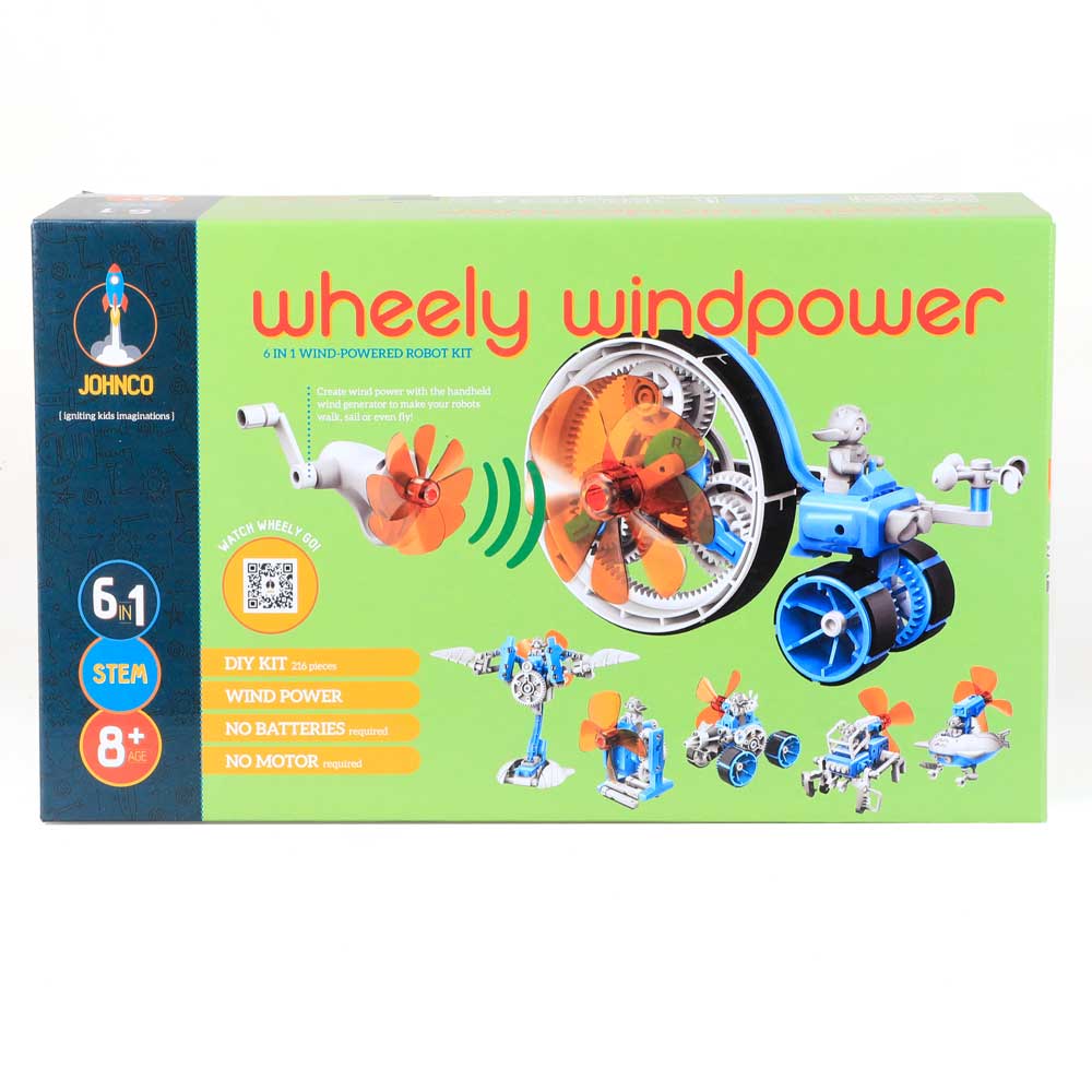 Wheely windpower robotics kit Australian Museum Shop online