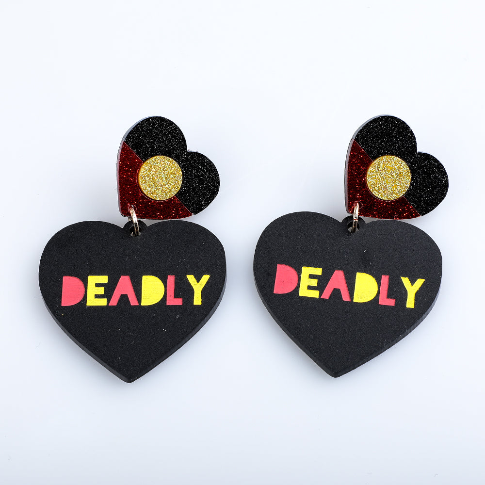 Haus of Dizzy OG Deadly glitter earrings