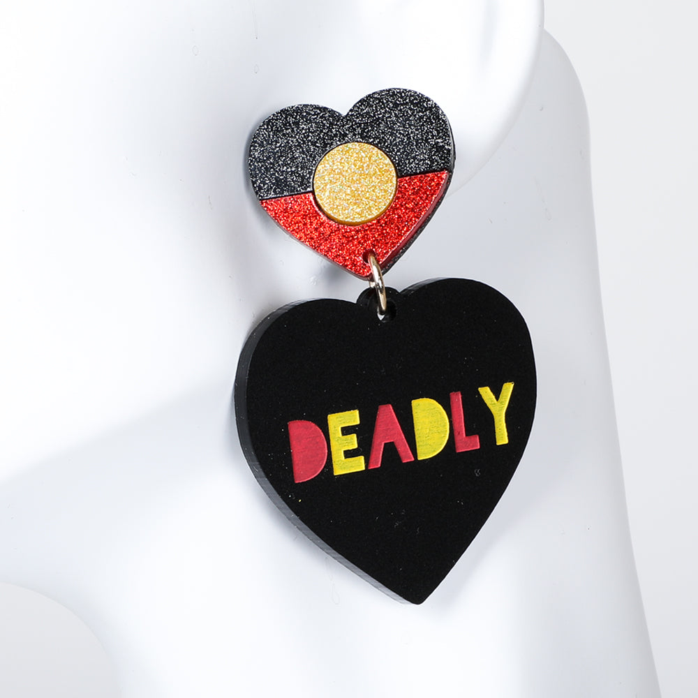 Haus of Dizzy OG Deadly glitter earrings